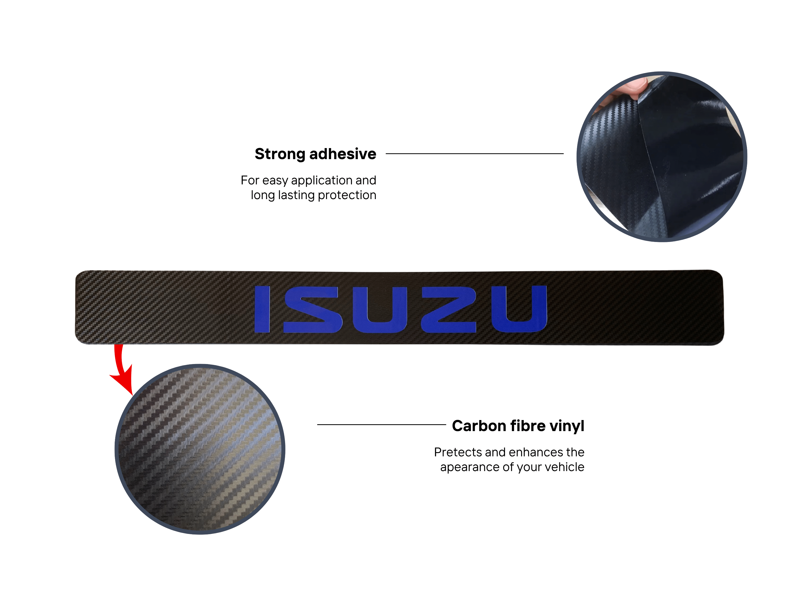 carbon-fibre-door-sill-protector-isuzu-details-blue