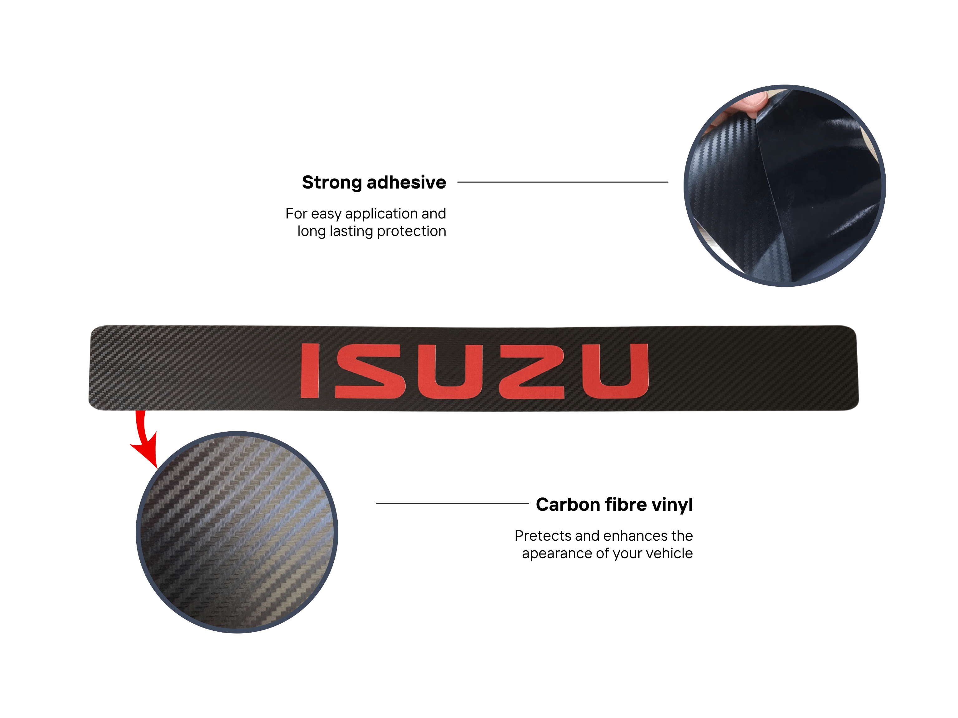 carbon-fibre-door-sill-protector-isuzu-details-red